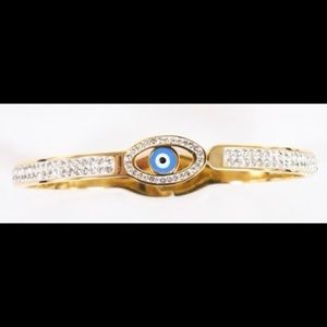 Evil Eye Stainless Steel Bracelet